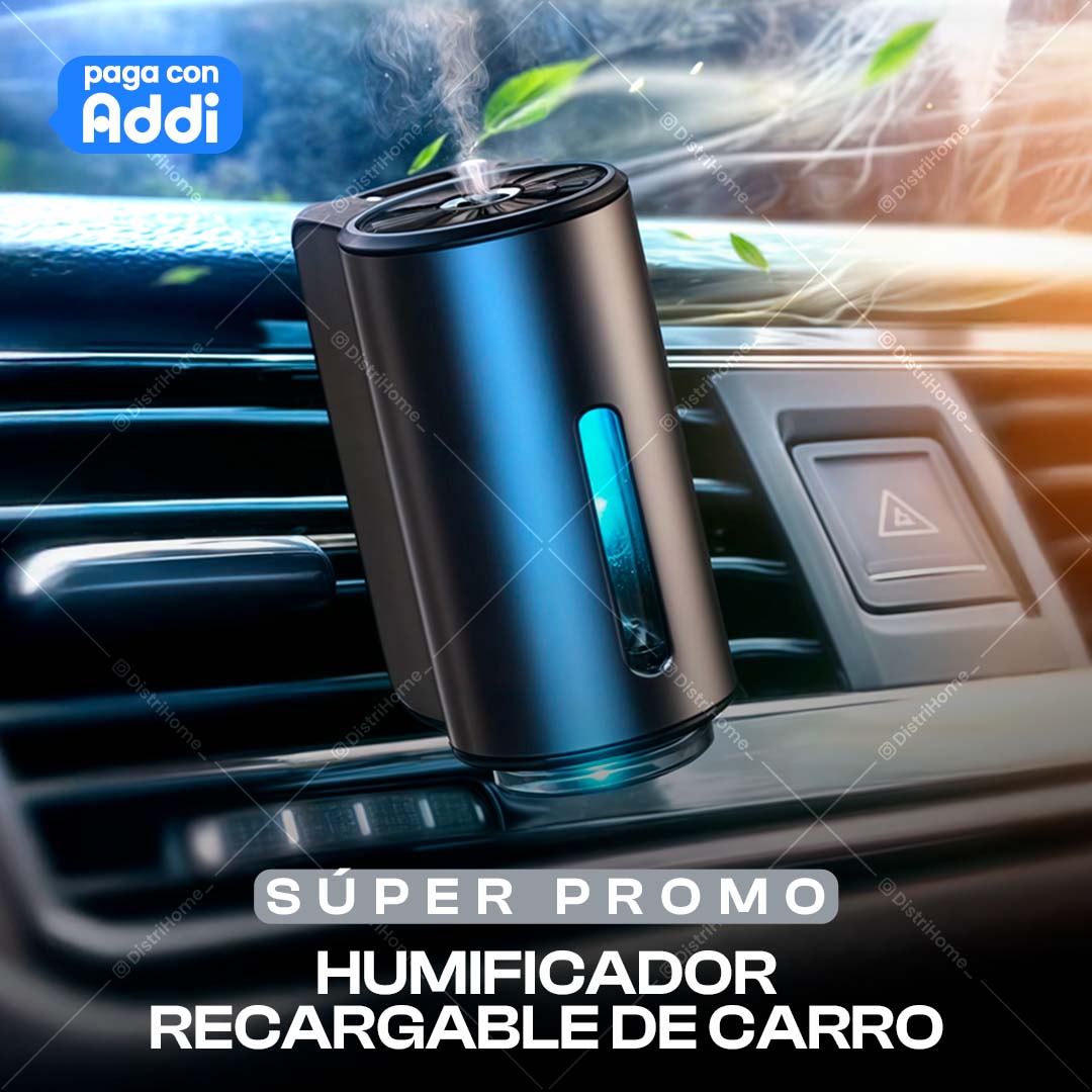HUMIFICADOR DE CARRO RECARGABLE