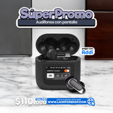 AUDIFONOS CON PANTALLA TACTIL