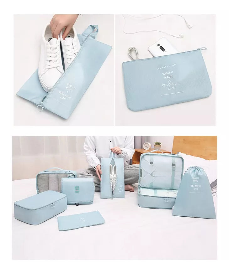 KIT VIAJERO BOLSA X8 PIEZAS