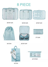 KIT VIAJERO BOLSA X8 PIEZAS