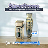 DUOS DE DE PELUQUERA + PATILLERA VGR 641