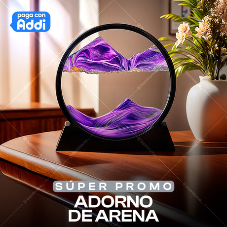 ADORNO DE ARENA