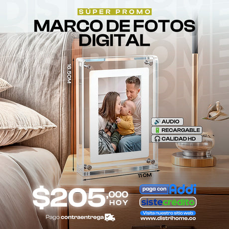 PORTA RETRATO DIGITAL