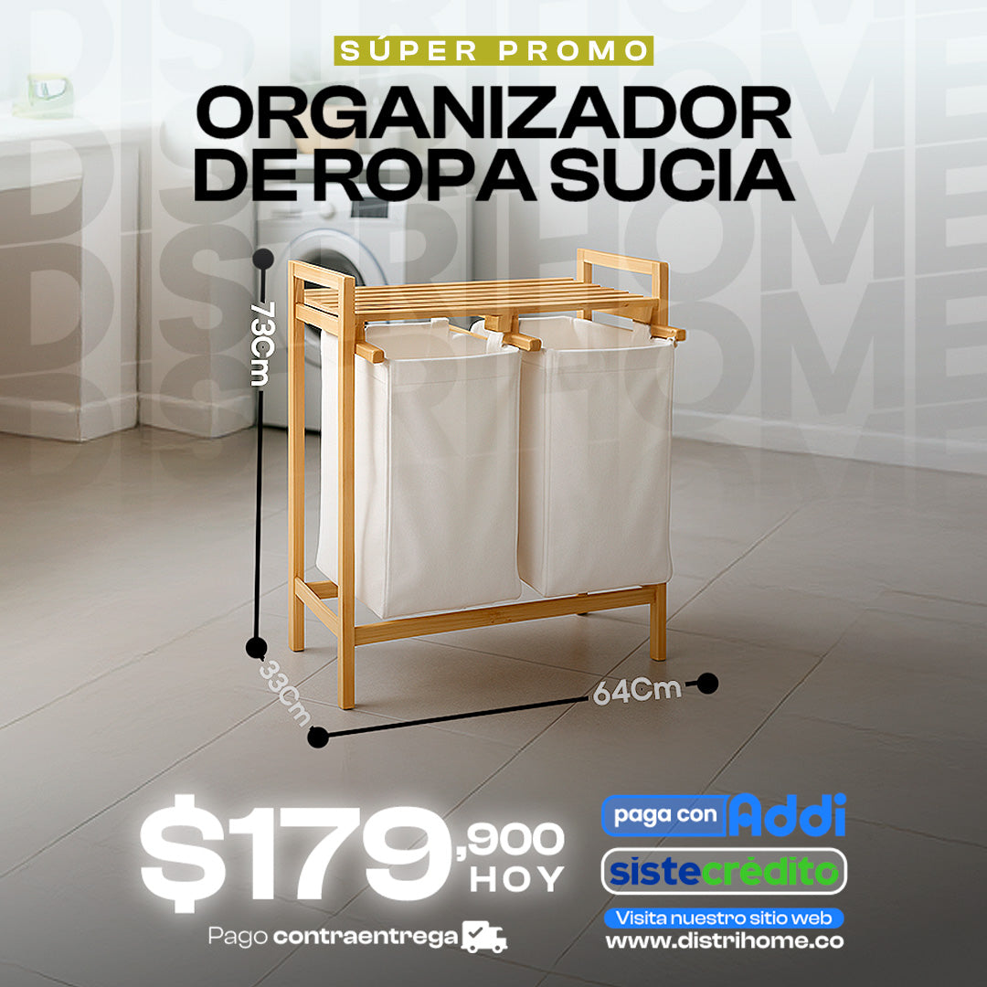 ORGANIZADOR DE ROPA SUCIA (T)