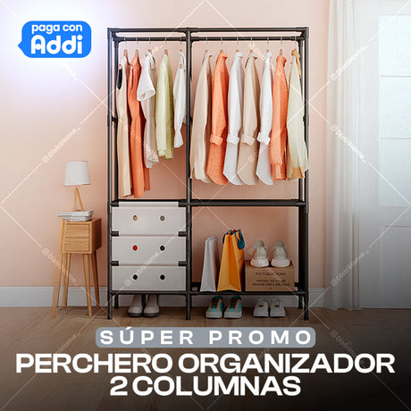 ORGANIZADOR DE PERCHERO DISEÑO 2
