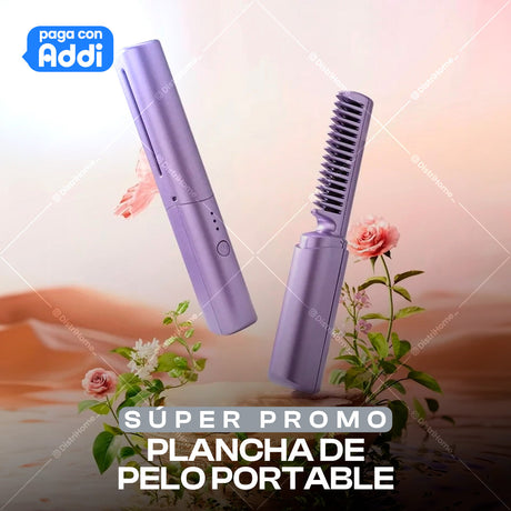 MINI PLANCHA DE PELO PORTABLE
