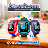 RELOJ PARA NIÑOS CON GPS