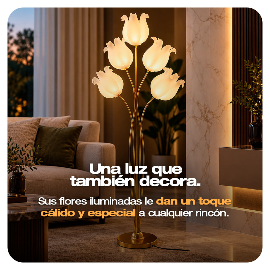 LAMPARA FLOR