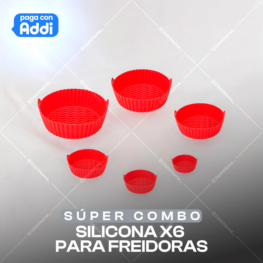 COMBO SILICONA X6