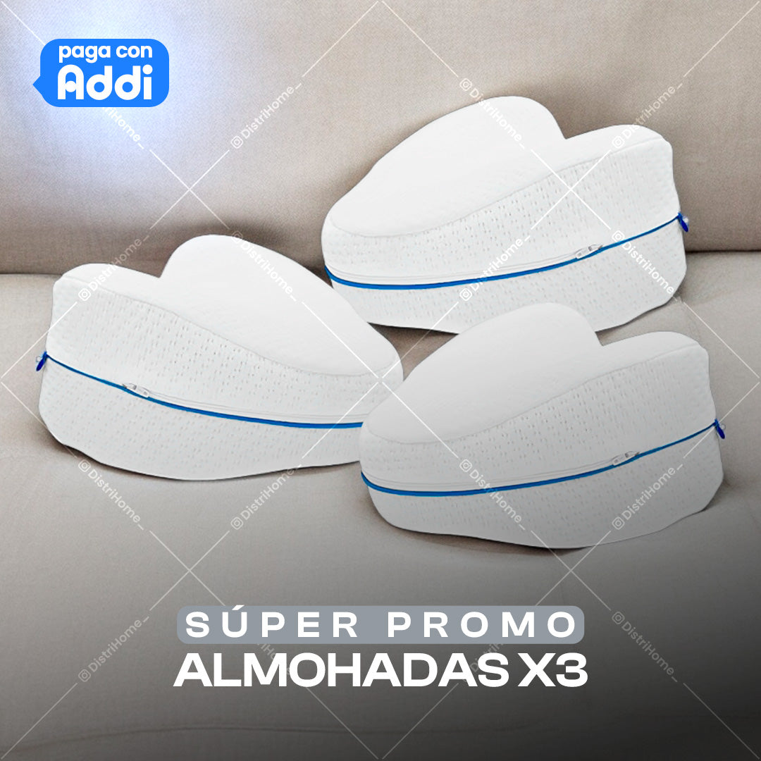 COMBO ALMOHADAS X 3