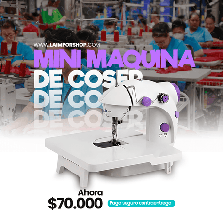Maquina de Coser con Tabla